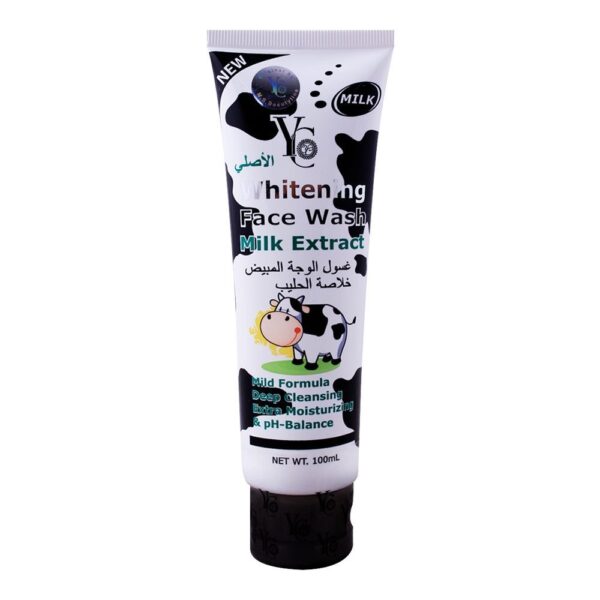 YC Whitening Face Wash with Milk Extract 100 gm
