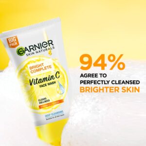 GARNIER LIGHT COMPLETE FACE WASH 100ML