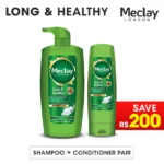 Meclay London Long & Healthy Shampoo 660ml + Conditioner Pair Box