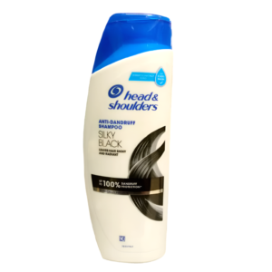 HEAD & SHOULDER SHAMPOO SILKY BLACK 185 ML