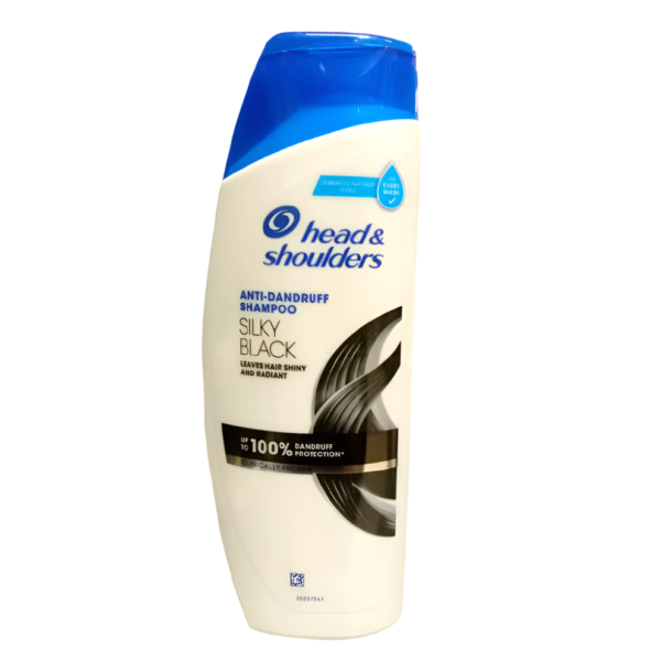 HEAD & SHOULDER SHAMPOO SILKY BLACK 185 ML