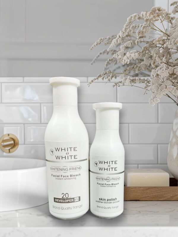 White O White Facial Bleach & Skin Polish